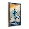 Stupell Industries Vintage Ice Skating Advertisement Black Framed Floater Canvas Wall Art - 3 of 4