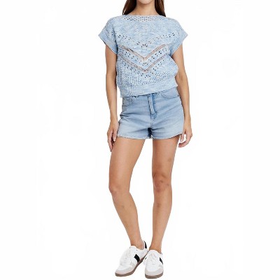 Women's Aryn Crochet Sweater Top - Another Love
