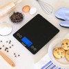 Escali Arti XL Glass Digital Scale Black: Kitchen Food Scale with Oversized Backlit Display, 22lb Capacity, Automatic Shut-Off - 3 of 4