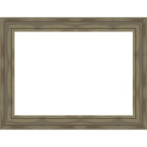 Amanti Art Alexandria Greywash Framed Dry Erase Magnetic Board - 1 of 4