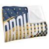 Queensborough Community College Fan Zone Silky Touch Super Soft Throw Blanket 50x60 - 3 of 4