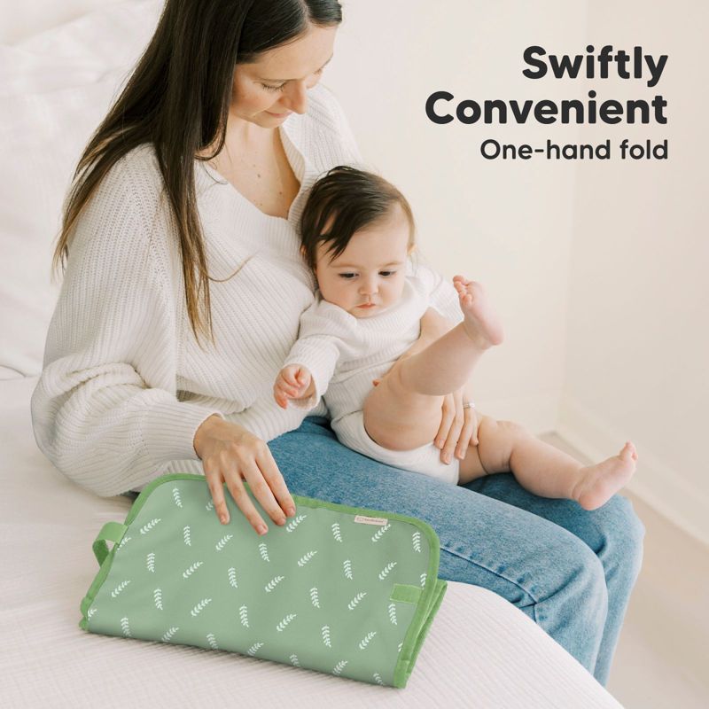 KeaBabies Swift Diaper Changing Pad, Portable Waterproof Diaper Changing Pad for Baby, Travel Changing Pad for Diaper Bag, 6 of 11