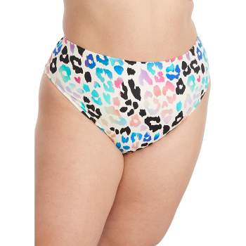 Elomi Women's Plus Size Party Bay Mid-Rise Bikini Bottom - ES801472