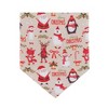 Jacob Alexander Men's Merry Christmas Santa Claus and Friends Regular Length Neck Tie - 4 of 4