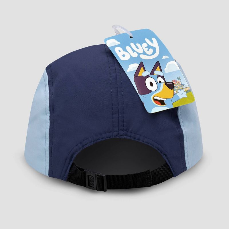 Toddler Boys&#39; Bluey Baseball Hat - Light Blue 5, 4 of 7