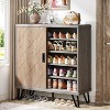 Hommoo 5-Tier Shoe Cabinet with Sliding Doors - 4 of 4