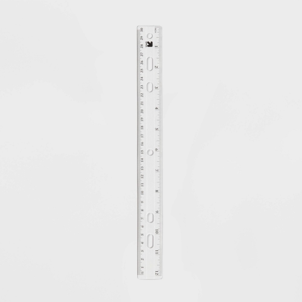 Clear Binder Ruler - up&up™