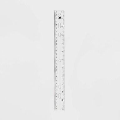 Clear Binder Ruler - up&up™