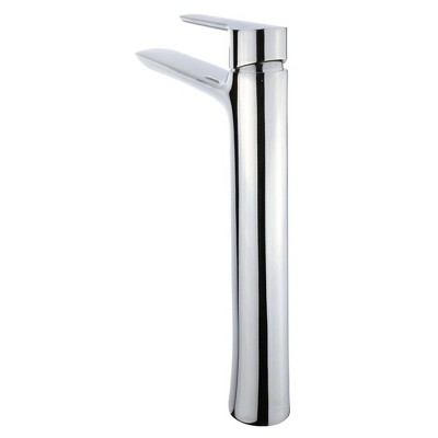Polished Chrome Single Hole Vessel Sink Bathroom Faucet