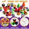 Joyfy Halloween Party Favor 50 Pcs Kids Self Ink Stamps 25 Designs Trick or Treat Assorted Plastic Stamps for Halloween Goodie Bag Fillers Game Prizes - 3 of 4