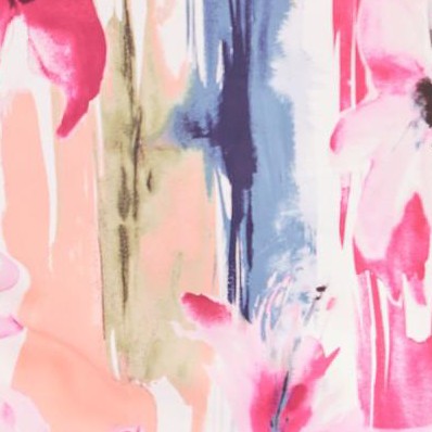 pink burst painterly floral