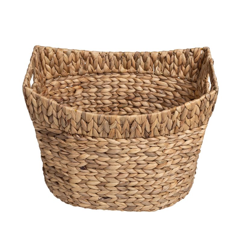 Honey-Can-Do 3pc L Nesting Natural Baskets, 5 of 9