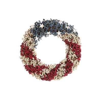 C&F Home Americana Beads July 4th Wreath