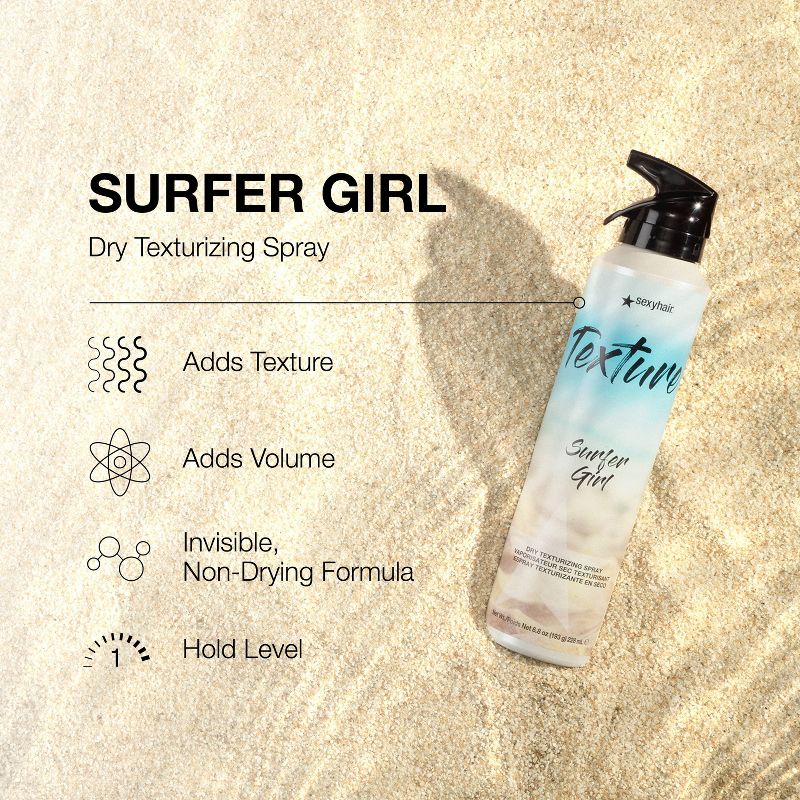 Sexy Hair Texture Surfer Girl Spray - 6.8oz, 3 of 5