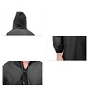 Unique Bargains Waterproof Reusable Rain Ponchos with Hood and Drawstring for Men and Women EVA 2 Pcs - 4 of 4
