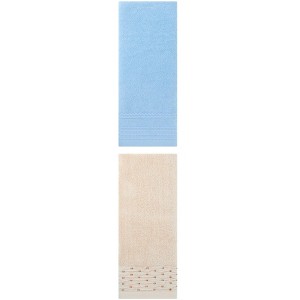 REGALWOVEN Soft Absorbent Quick Drying Hand Towels 14" x 30" 2 Pcs - 1 of 4