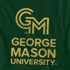 George Mason University Distressed Primary Logo Kids T-Shirt For Youth Hunter Green - 2 of 4