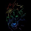 Adult Design By Humans Roar Your Pride Lion Rainbow By WheelsAflame T-Shirt - 2 of 2