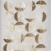 2pc Aurelian Emblem Framed Capiz Shadowbox Set Natural/Gold - Madison Park: Coastal Wall Decor, Ocean Art, Beige Frame - 3 of 4