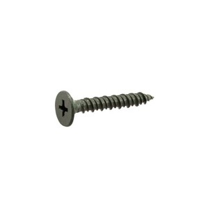 Grip-Rite No. 8 wire X 1-5/8 in. L Phillips Wafer Head Cement Board Screws 1 lb - 1 of 1