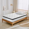 Whisen 12” Full Size Hybrid Mattress with 7-Zoned Memory Foam, Individual Pocket Spring, Knitted Cover - 3 of 4