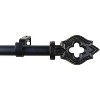 Urbanest 1-inch Diameter Leto Drapery Curtain Rod - 2 Finishes - 2 of 2