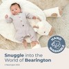 Bearington Lil' Lofty 30 x 30 Inch Giraffe Tummy Time Mat - Giraffe Baby Blanket - 2 of 4