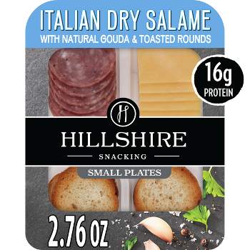 Hillshire Italian Dry Salami Small Plates - 2.76oz