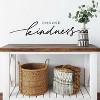 RoomMates Choose Kindness Peel and Stick Wall Decal Black : Vinyl, Modern Style, Self-Adhesive - 2 of 3
