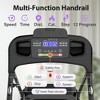 BestParts Folding Treadmill – 2.5 HP Motor, 7.5 MPH, Incline, Bluetooth Speaker, LCD Display, Heart Rate Sensor – No Batteries Required - 2 of 4