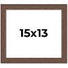 PosterPalooza | 15x13 Wide Barnwood Picture Frame, UV Acrylic, 6 Finishes - Grey, Brown, White, and Black - 2 of 4