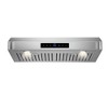 Futhork Under-Cabinet Range Hood with Gesture Control - 1200 CFM, Stainless Steel, Dishwasher Safe Filters - 2 of 4