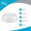 BIRDROCK HOME 4-Panel Christmas Tree Collar - White - Metal Holiday Skirt Decor - Water Base Protection from Pets (White) - 2 of 4