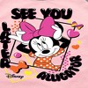 Girls' - Disney - Minnie Later Alligator Shirt Tail Raglan Graphic T-shirt - 2 of 4