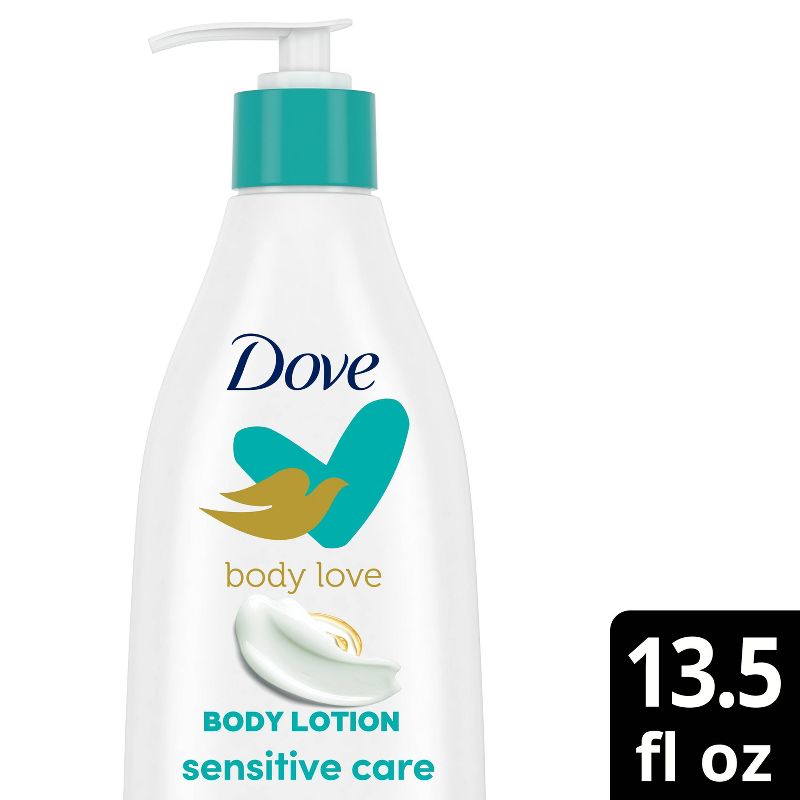 Dove Beauty Body Love Sensitive Care Body Lotion Unscented - 13.5 fl oz, 1 of 15