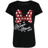 Jerry Leigh Women's Disney Minnie Mouse Glitter T-Shirt - 4 of 4