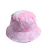 Anna-Kaci Summer Fisherman Hat Outdoor Travel Tie Dye Bucket Hat with Wide Brim Casual Sun Protection - 2 of 4