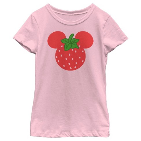 Pink store strawberry shirt