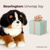 Bearington Bernie The Bernese Mountain Dog Stuffed Animal, 13 Inch Puppy Stuffed Animal - 4 of 4