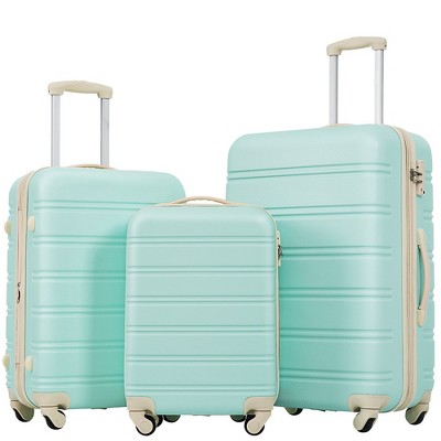 Suitcase Set 3 Piece, Hardside Luggage Sets, Expandable Luggage With 3-digit Combination TSA Lock (20"/ 24"/ 28")