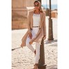 Women's Buckle Trim Open Cardigan - LASCANA - 2 of 4