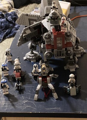 LEGO Star Wars AT-TE Walker Set with Droid Figures 75337