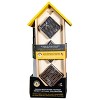 JCs Wildlife Save Our Bees Please 3-Teir Diamond Yard Stake Mason Bee House - 4 of 4