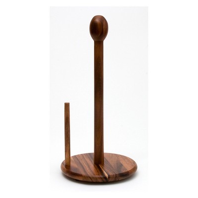 Lipper International Acacia Standing Towel Holder (14.25")