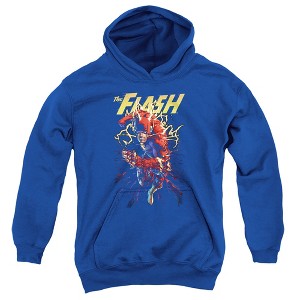 Boys’ JLA Ripping Apart Hooded Sweatshirt - 1 of 4
