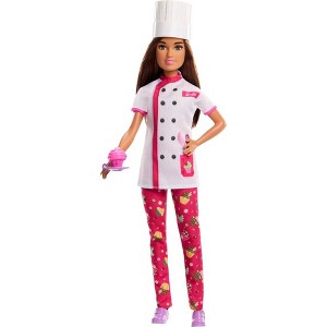 Barbie Career Pastry Chef Doll & Accessories - 1 of 4