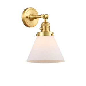 Cone - 1 Light Wall Sconce In Industrial Style-10 Inches Tall and 8 Inches Wide - 1 of 1