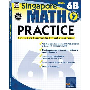 Math Practice, Grade 7 - (Singapore Math) (Paperback)