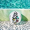 INFURNIC Nature Exploration Toys Leopard Print Beach Ball Beach Balls, Outdoor Water Activities Pool Toys For Adults, Kids, White, 4"*4" - 2 of 4