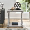 NicBex Modern Unique-Shaped Coffee Table with Storage,Solid Wood Side Table,Center Table for Livng Room,Kitchen - 2 of 4